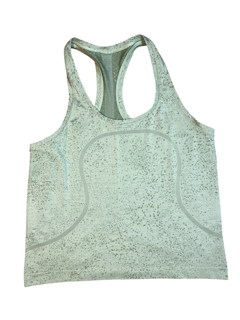Lululemon Swiftly Tech Racerback Tank 2.0 Womens 10 Sage Green Reflective